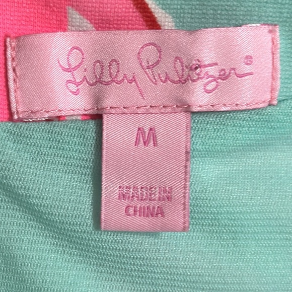 LILLY PULITZER Briella Multi In The‎ Vias Posh Ponte Fit & Flare Dress size M - Picture 9 of 14